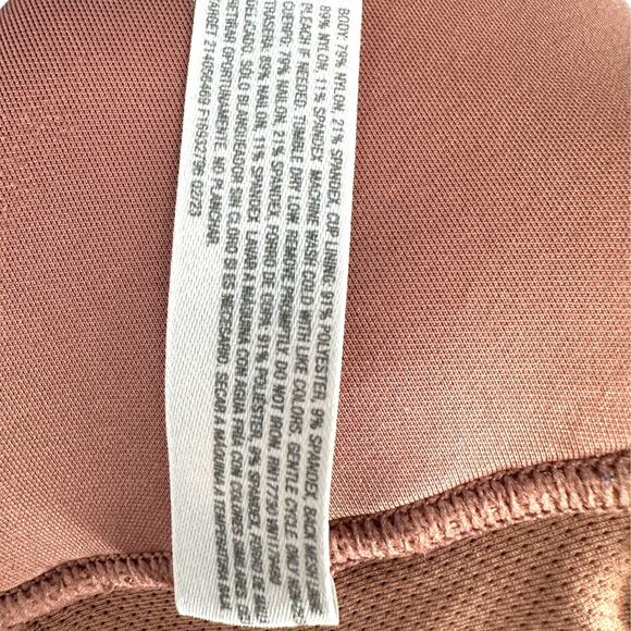 All In Motion Peach Nude Multi Strap Support‎ Athletic Sports Bra Size Small - Picture 4 of 5